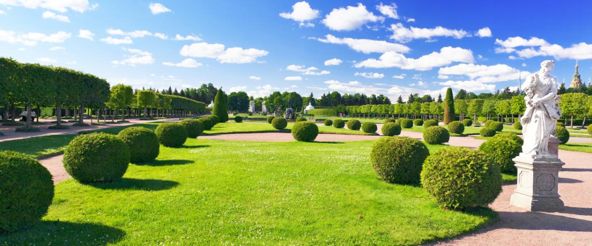 Pietari on puistojen kaupunki. 