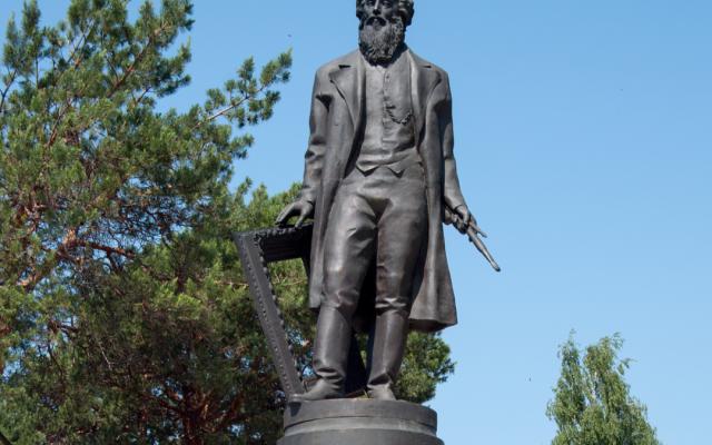 Taidemaalari Ivan Shishkin Jelabuga Tatarstan Lähialuematkat